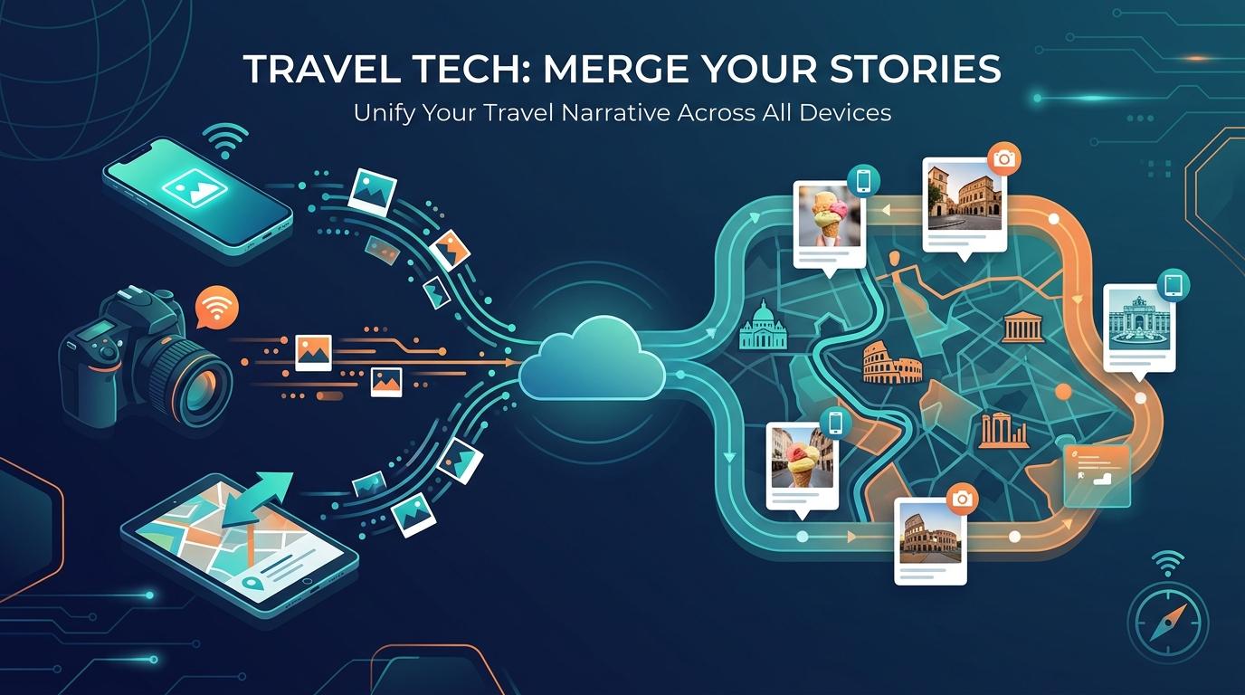 Smart AI culling selecting the best travel photo from a burst sequence