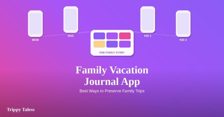 Family Vacation Journal App: The Best Ways to Preserve Your Family’s Trips